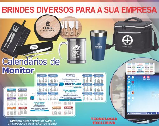 Calendários de Mesa Personalizados